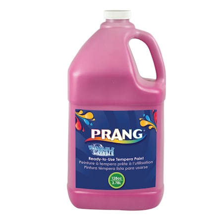 Prang Washable Tempera Paint, Magenta, 1 Gallon 10610
